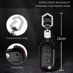 PEICHI Key Cover Compitable for Tata Tigor,Nexon,Punch,Hexa,Altroz,Zest,Bolt,Safari,Storme,Hexa 3 Button - Image 4