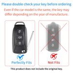 PEICHI Key Cover Compitable for Tata Tigor,Nexon,Punch,Hexa,Altroz,Zest,Bolt,Safari,Storme,Hexa 3 Button - Image 2