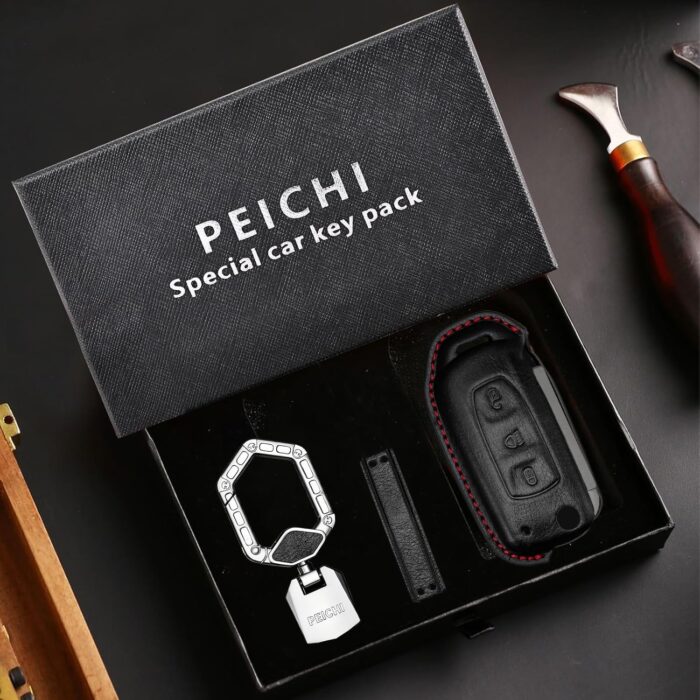 PEICHI Key Cover Compitable for Tata Tigor,Nexon,Punch,Hexa,Altroz,Zest,Bolt,Safari,Storme,Hexa 3 Button - Image 9
